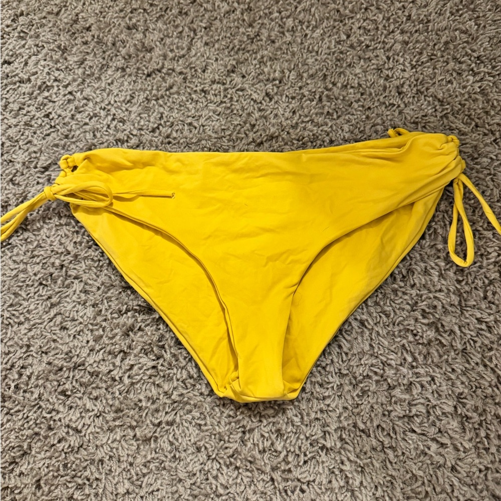 L*Space Yellow Bikini with Adjustable Side Ties